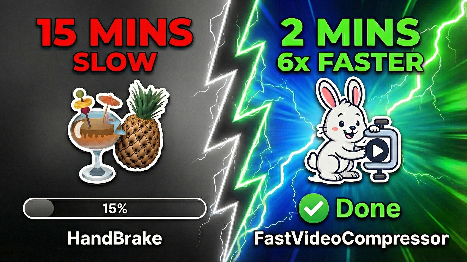 HandBrake vs FastVideoCompressor: Best Alternative 2025